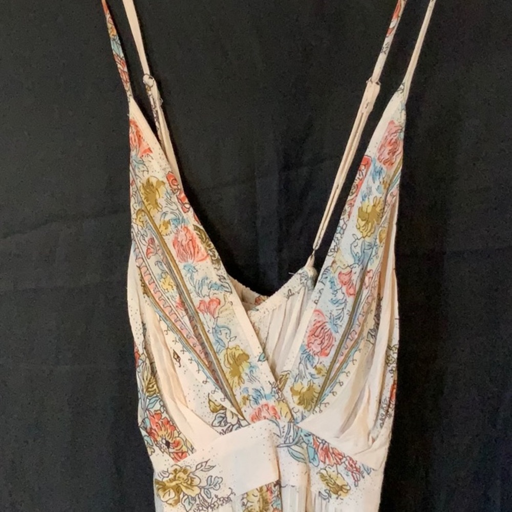 Angie Multicolor Floral Strappy Dress - Picture 3 of 6
